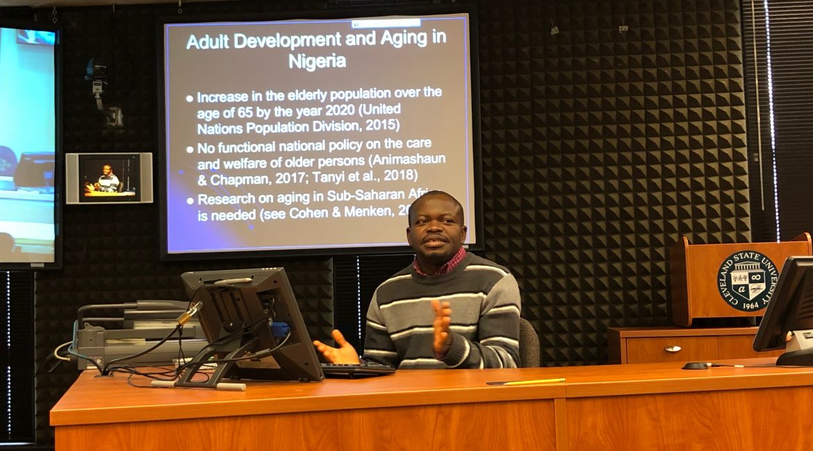 Researcher Spotlight: JohnBosco Chika Chukwuorji, U.S. Researcher Spotlight: JohnBosco Chika Chukwuorji, U.S.